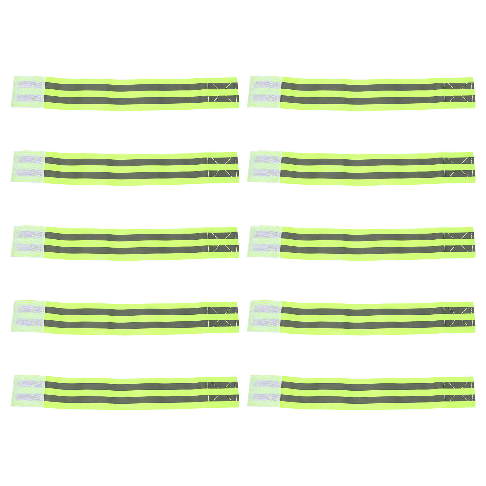 10Pcs Reflective Armband High  - огляд і ціна Running Gear For Night