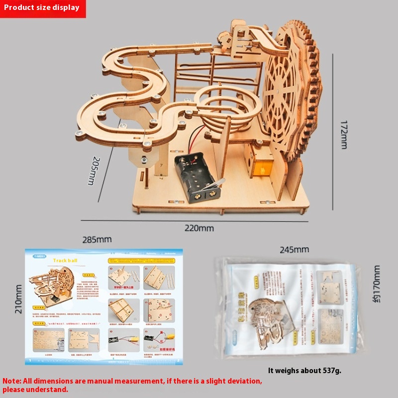 DIY Wooden Marble Run Kit – ST - огляд і ціна Running Gear Gifts