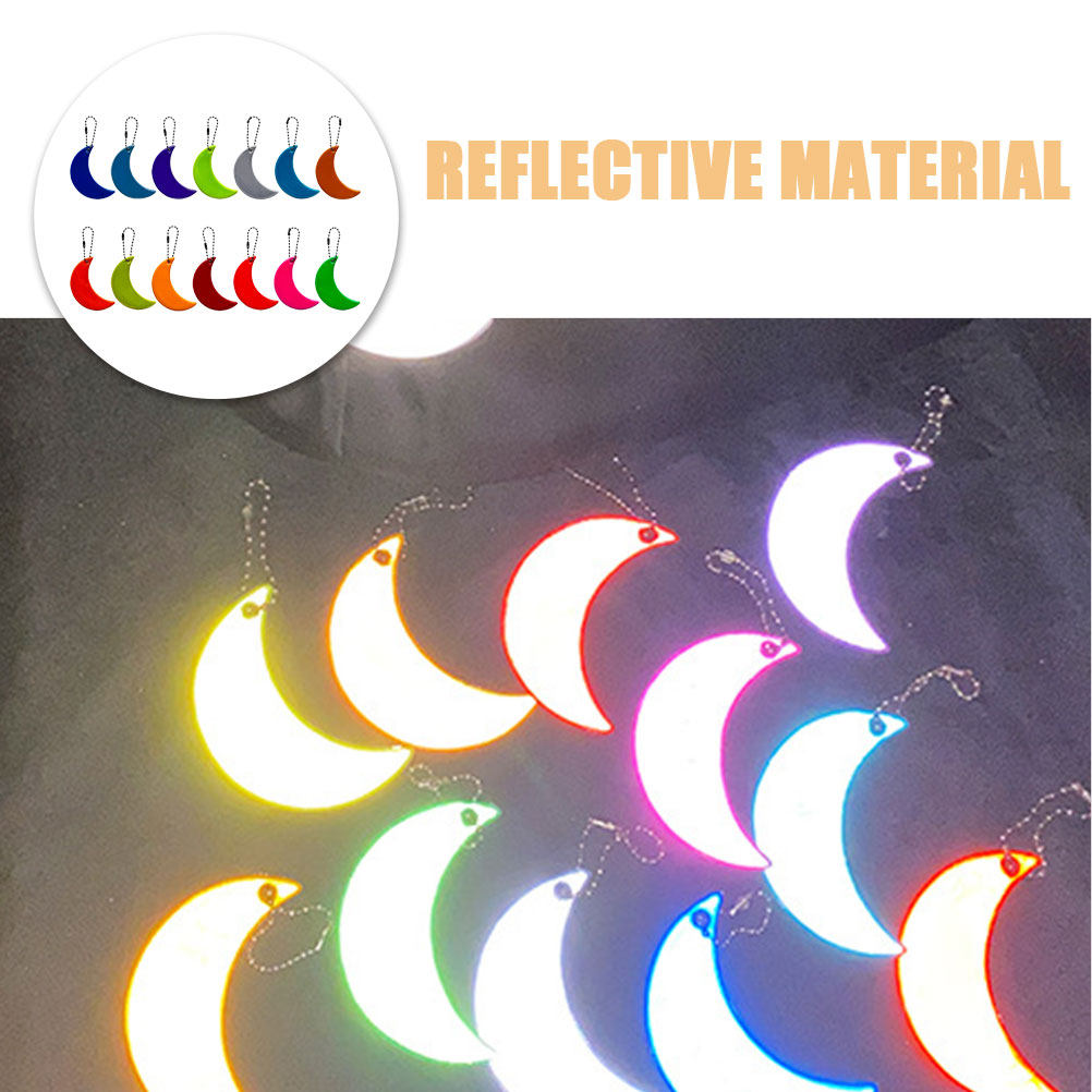 14Pcs Visible Moon Reflective  - огляд і ціна Running Gear For Night