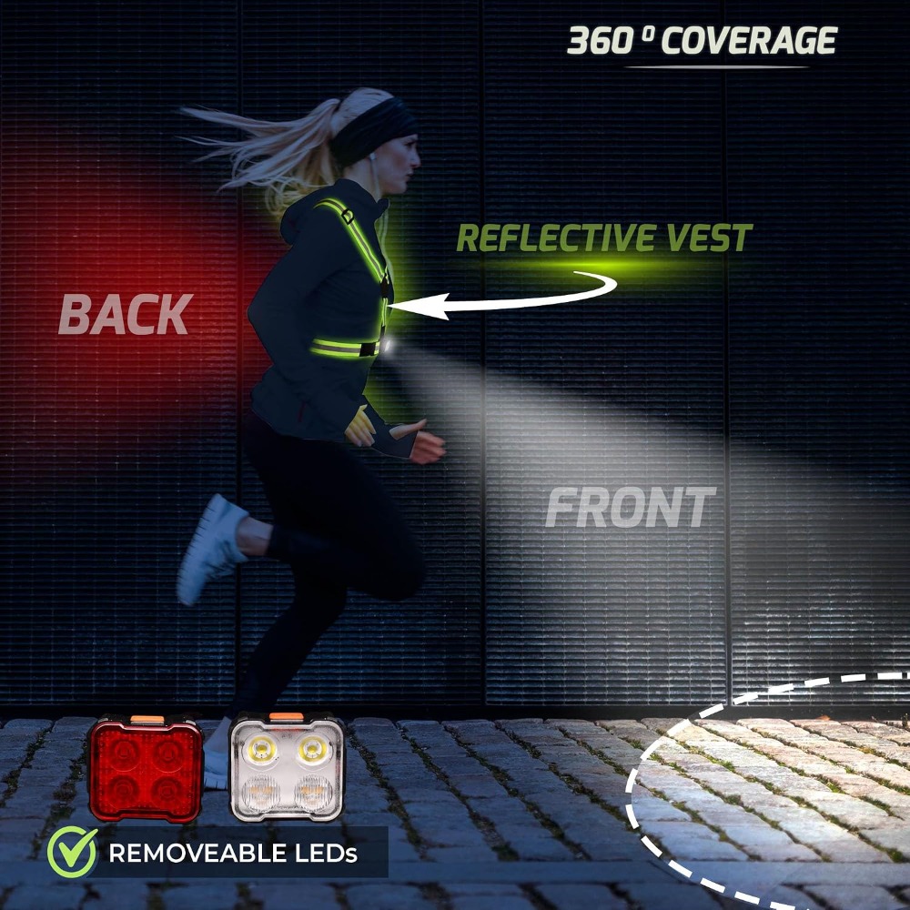 Running Light Vest for Night W - огляд і ціна Running Gear For Night