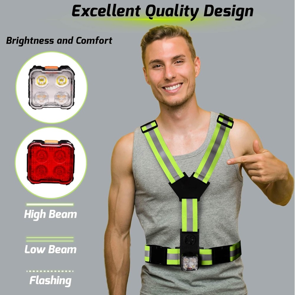 Running Light Vest for Night W - огляд і ціна Running Gear For Night