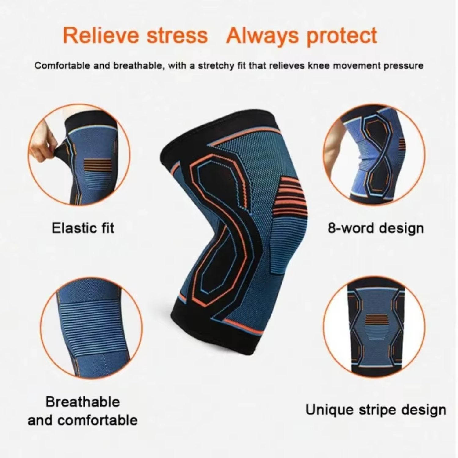 Sport Knee Pads Compression Kn - огляд і ціна Running Gear For Knee Pain
