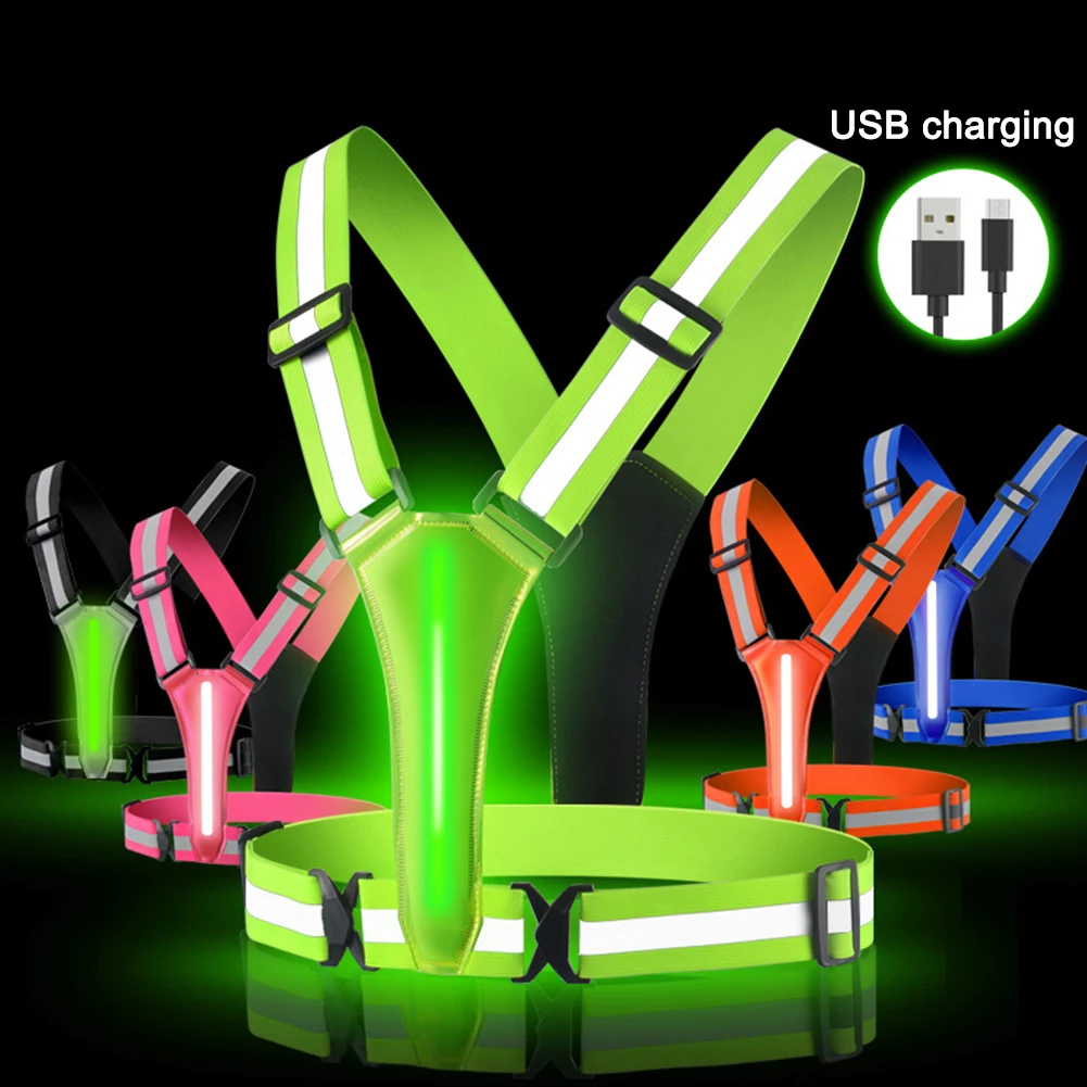 LED Running Vest USB Rechargea - огляд і ціна High And Running Gear