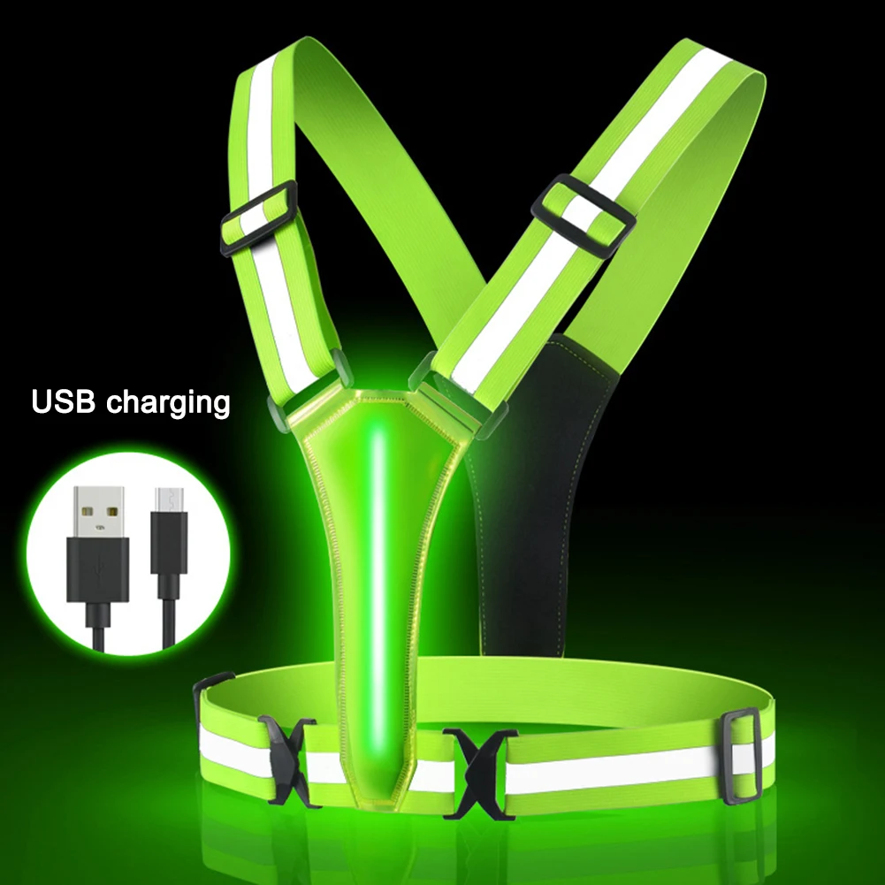 LED Running Vest USB Rechargea - огляд і ціна High And Running Gear