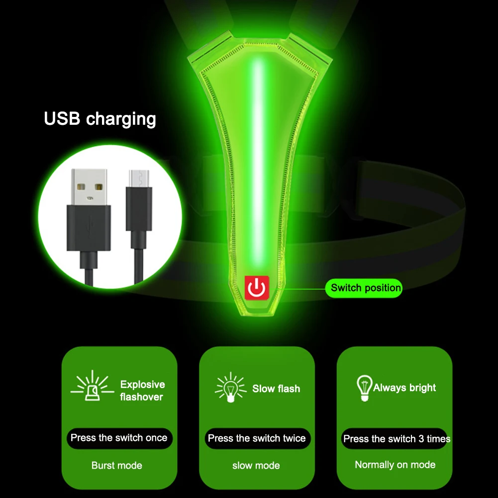 LED Running Vest USB Rechargea - огляд і ціна High And Running Gear