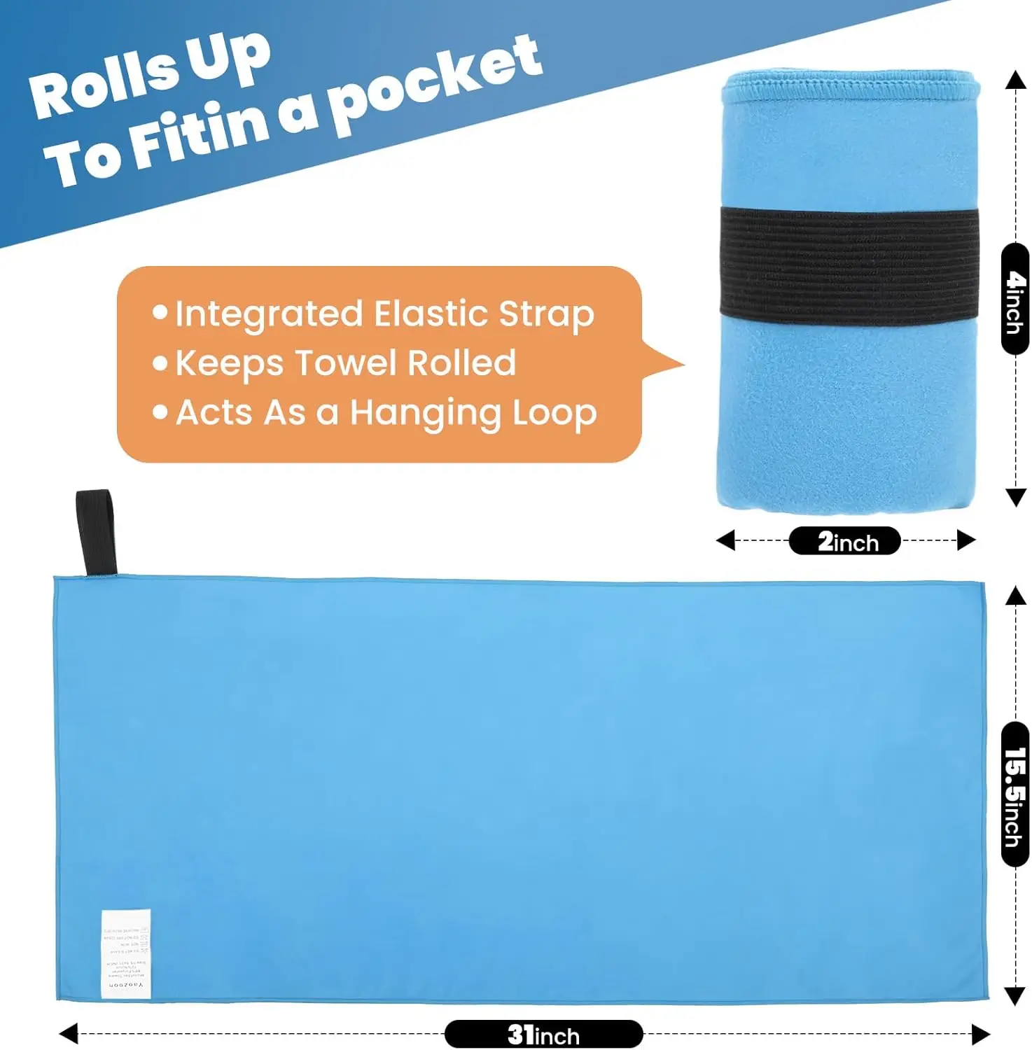 3 Pack Quick Dry Gym Towel for - огляд і ціна Running Gear Gym