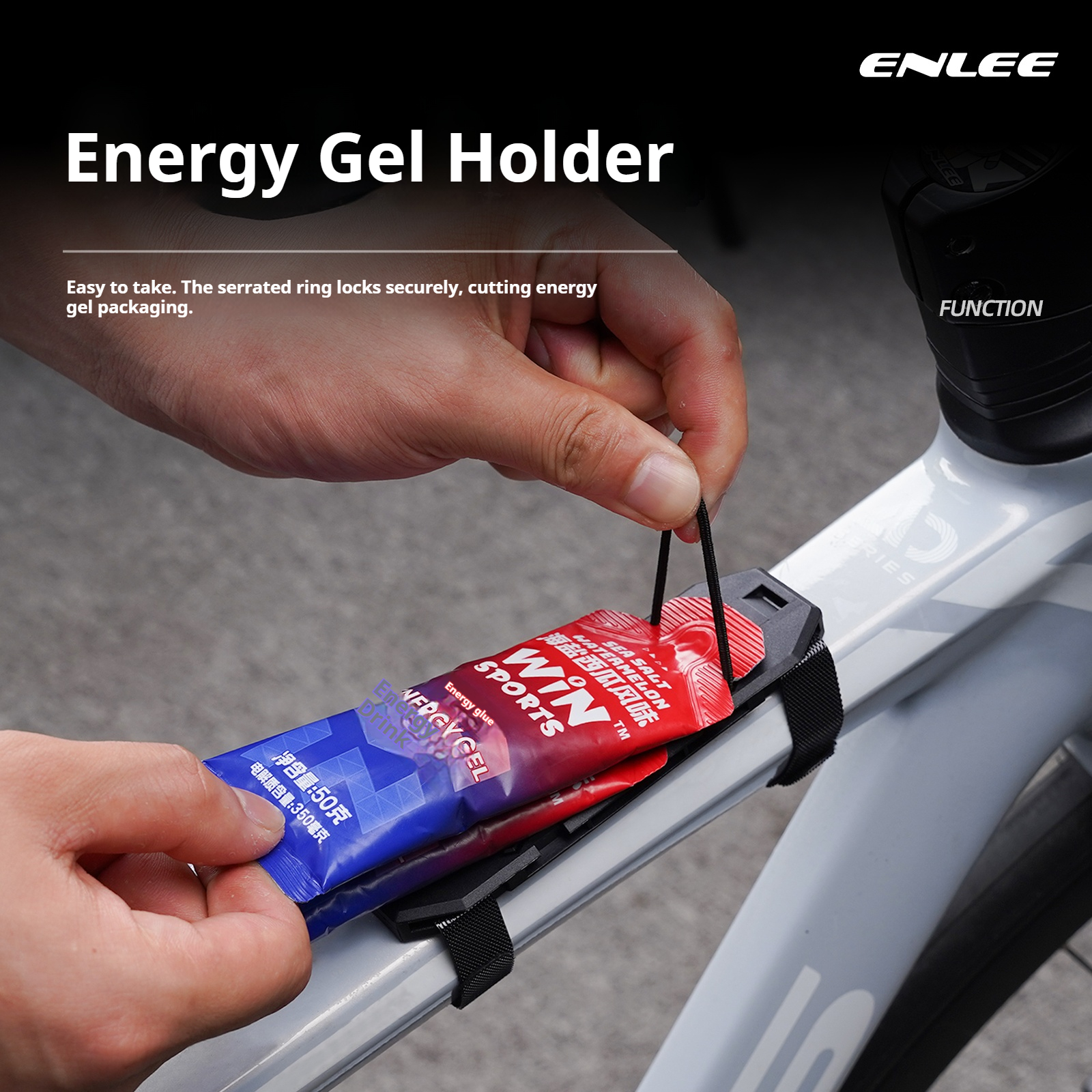 ENLEE Bicycle Energy Gel Holde - огляд і ціна Energy Gel Pack