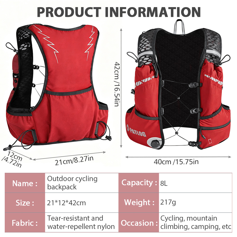 NEWBOLER Outdoor Trail Running - огляд і ціна Running Hydration Vest