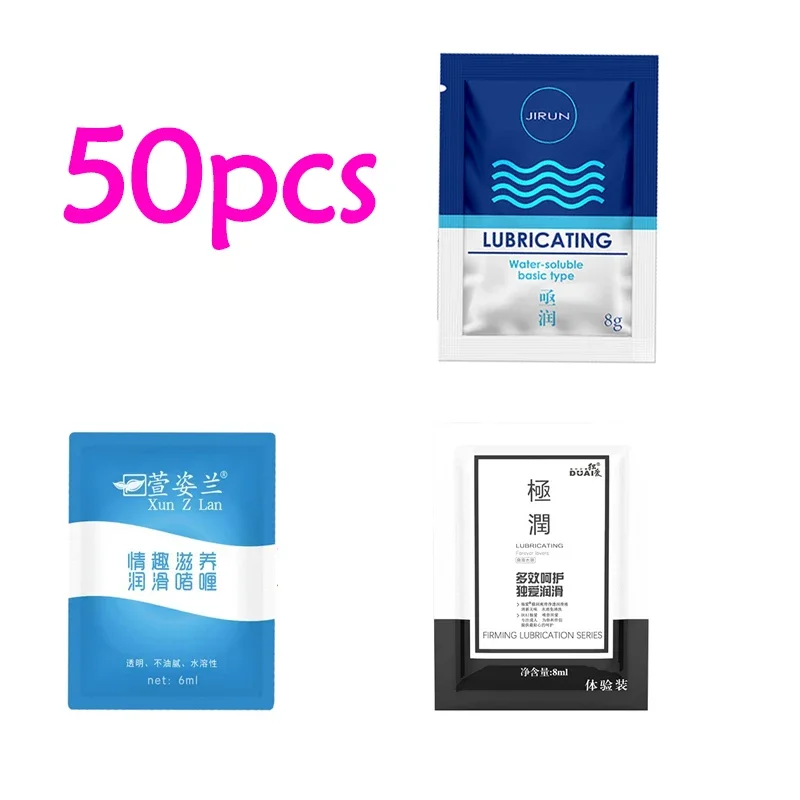 50Pcs Water Based Intimate Lub - огляд і ціна Energy Gel Pack