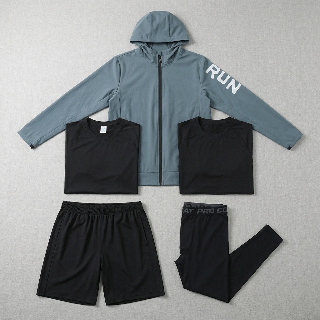 Fitness Full 5 Piecs Set Track - огляд і ціна Running Gear Gym