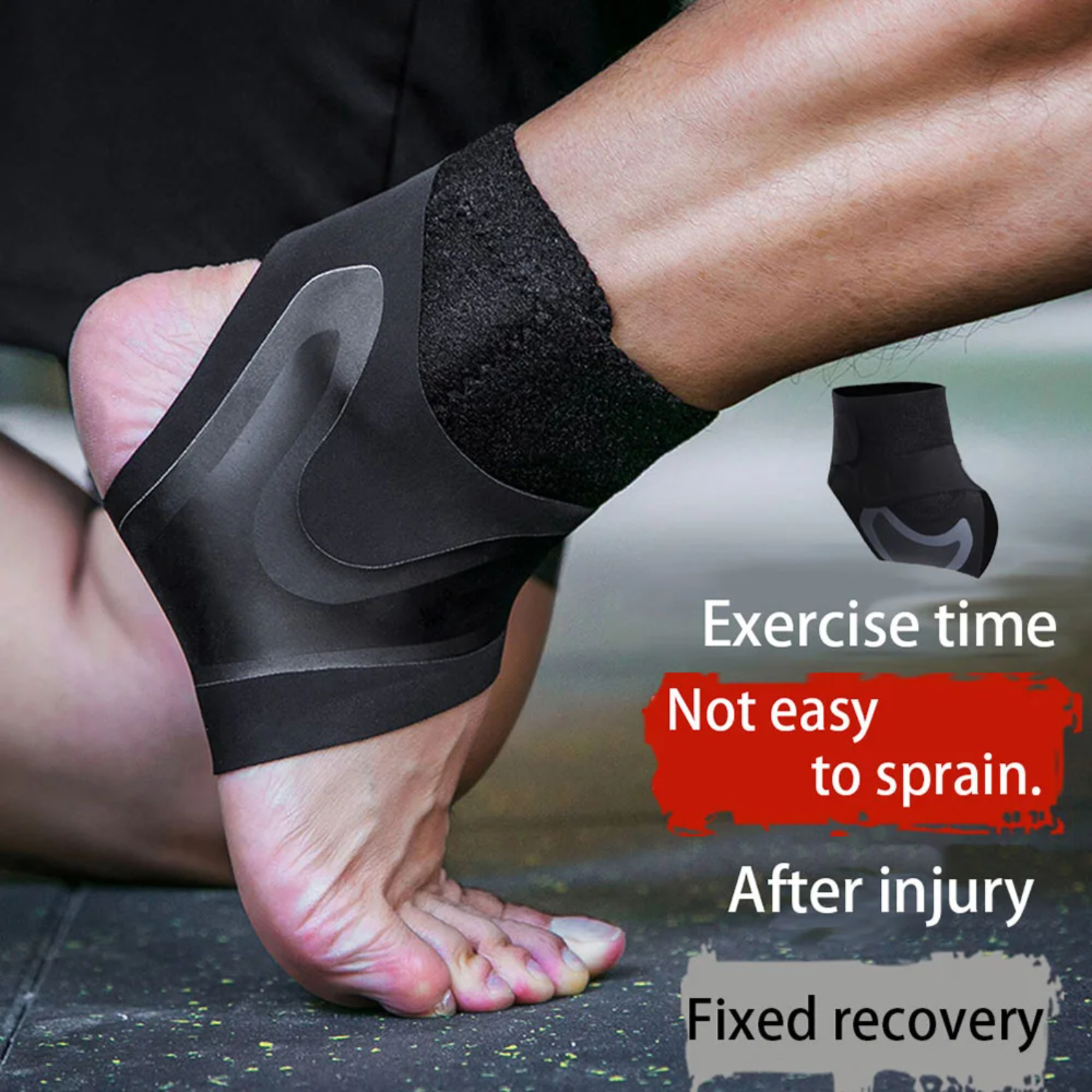 1PC Fitness Sports Ankle Brace - огляд і ціна Running Gear Gym