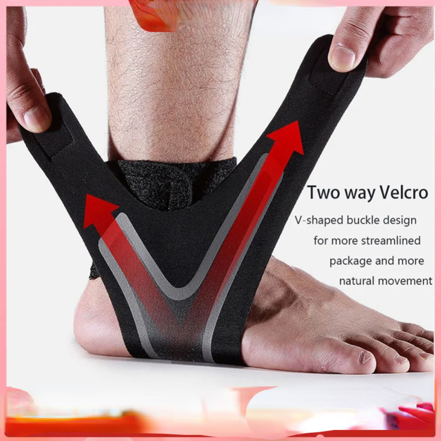 1PC Fitness Sports Ankle Brace - огляд і ціна Running Gear Gym