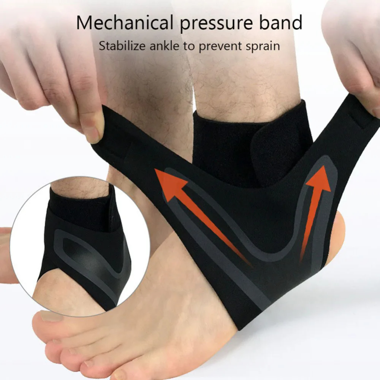 1PC Fitness Sports Ankle Brace - огляд і ціна Running Gear Gym