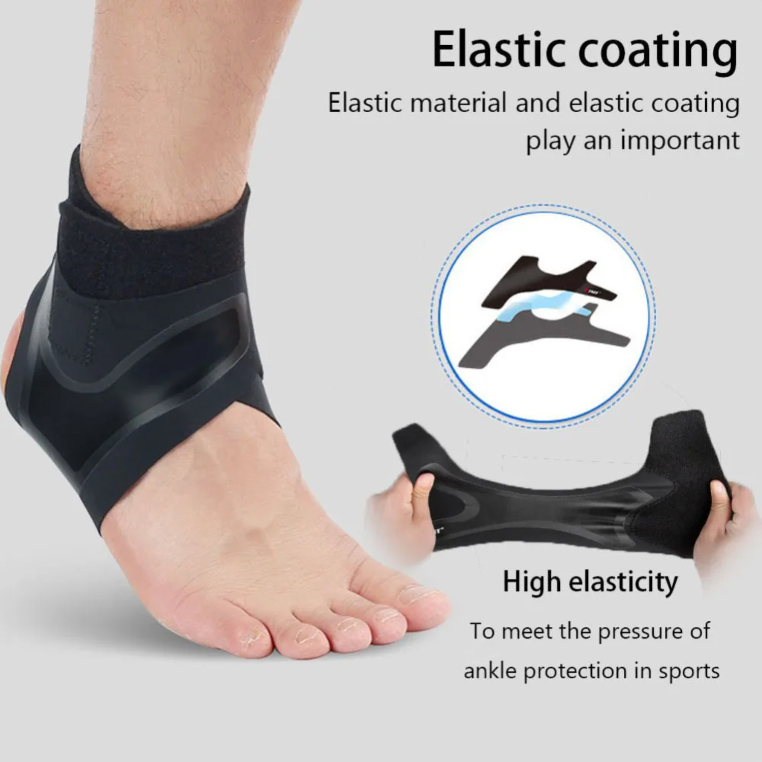 1PC Fitness Sports Ankle Brace - огляд і ціна Running Gear Gym