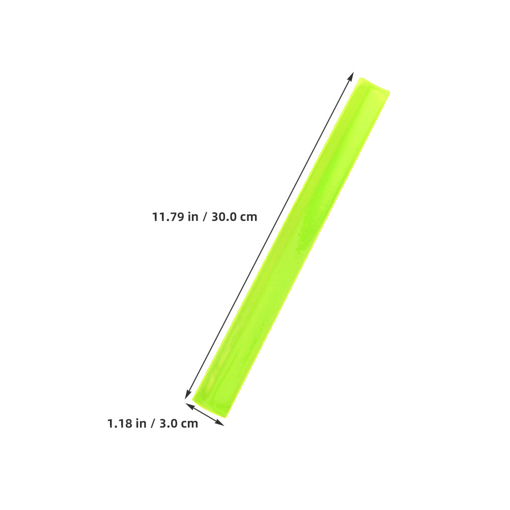 12Pcs Reflective Slap Bracelet - огляд і ціна Running Gear For Night