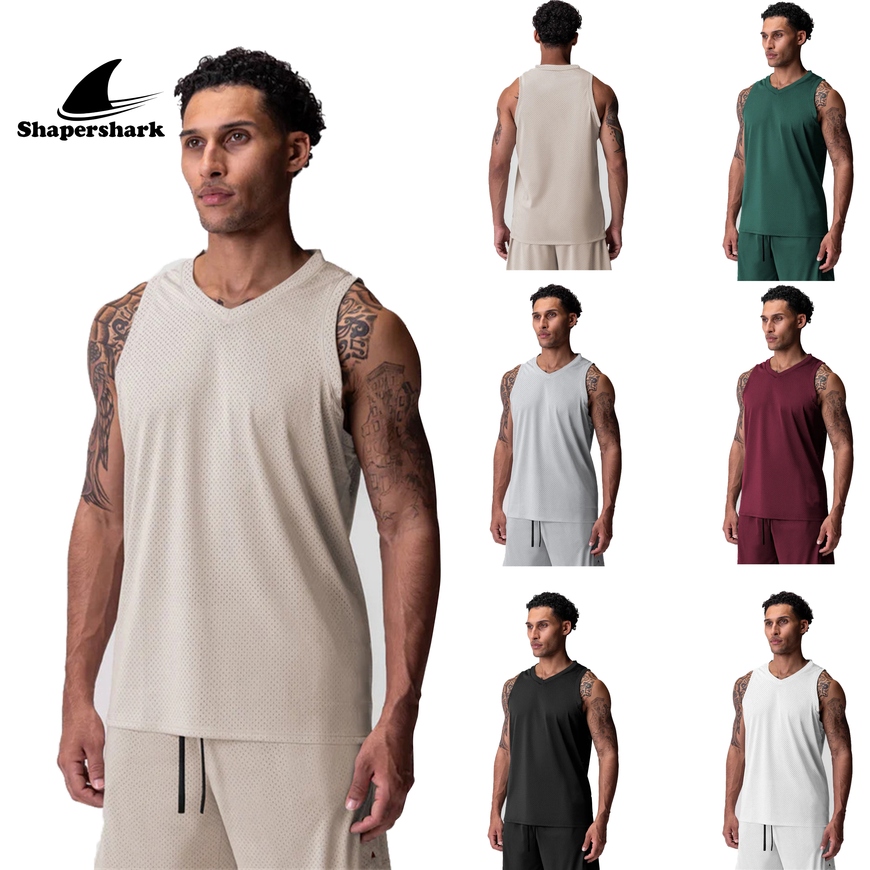 Men's clothes tank top Gym t-s - огляд і ціна Running Gear Gym