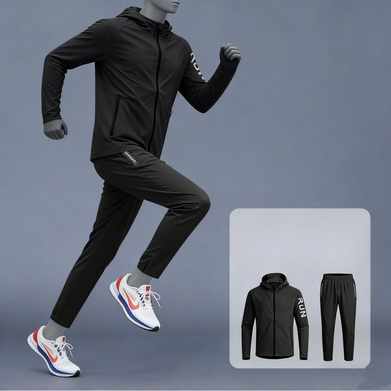 Men's Sportswear Running Set w - огляд і ціна Running Gear Outfit
